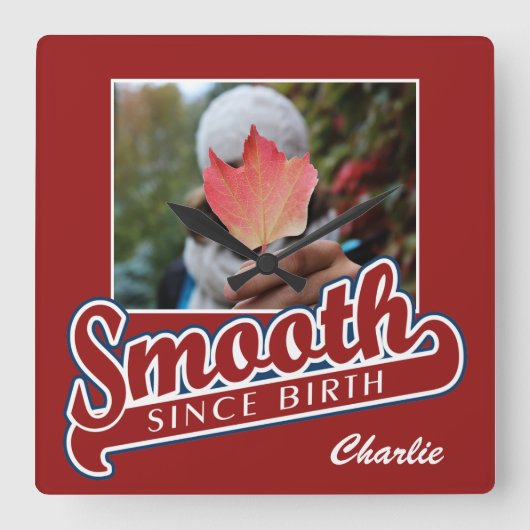 SLIOTH met UW FOTO en de klok van de de douanemuur (Voorkant)