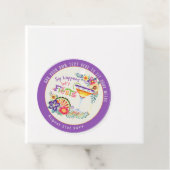 Slip Happens! Laten we FIESTA Vieren Aangepast Bedankjes Labels (In situ)