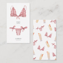 Slipje & Palomas Lingerie Maat Invoegen