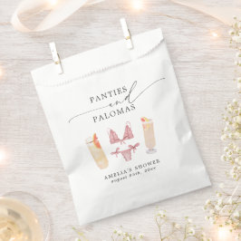 Slipjes & Palomas Bruidsuitnodiging vrijgezellenfe Bedankzakje