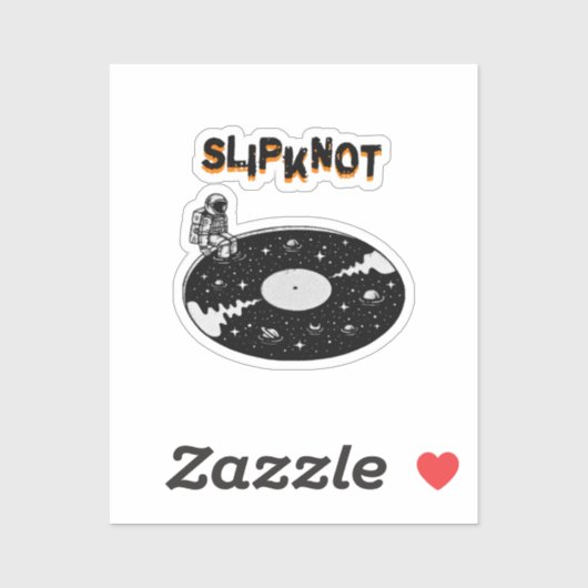 Slipknot visuele kunst sticker (Vel)