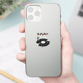 Slipknot visuele kunst sticker (Telefoon)