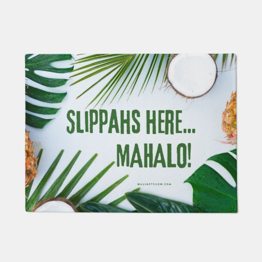 SLIPPAHS HERE MAHALO - Slippers - Deurmat Vloerkle (Voorkant)