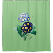 Slippenprimula botanisch douchegordijn (Voorkant)