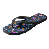 Slipper met brede banden voor volwassenen (Schuin)