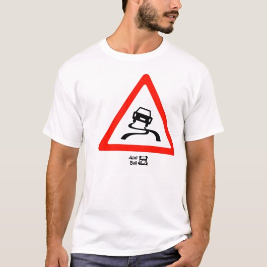 Slipperig wanneer nat t-shirt (Voorkant)