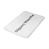 Slipperig wanneer natte bath Mat (Gekanteld)