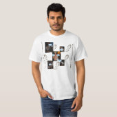 Slipperlicht bij natte eenvoudige T T-shirt (Voorkant volledig)