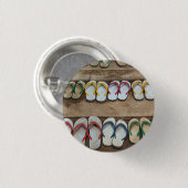 Slippers Ronde Button 3,2 Cm (Voorkant /achterkant)