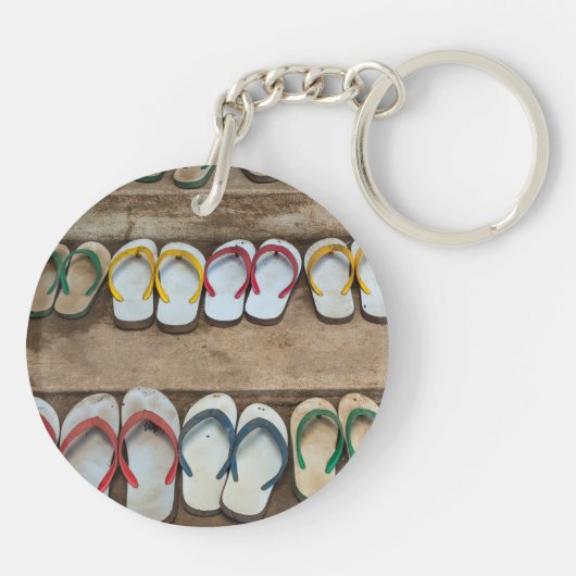 Slippers Sleutelhanger (Achterkant)