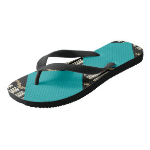 Slippers voor volwassenen, brede banden teenslippers