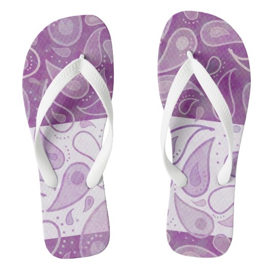 Slippers voor volwassenen, brede banden teenslippers (Voetbed)