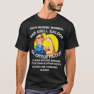 SLIPPERY DICK'S HALFWAY INN FAIRBANKS ALASKA T-SHIRT
