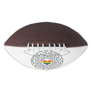 Slippery Joe's pride maze hartpijl puzzle labyri American Football