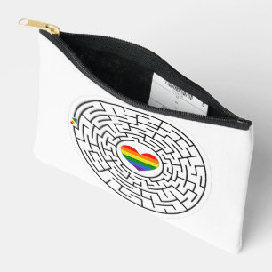 Slippery Joe's pride maze hartpijl puzzle labyri Etui