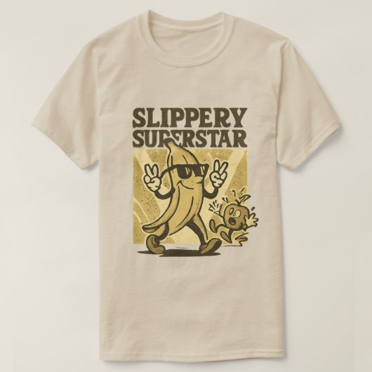 Slippery Superstar T-shirt (Design voorkant)
