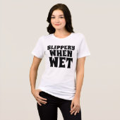 Slippery wanneer NAT dames T-shirts (Voorkant volledig)