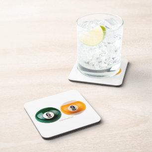 SlipperyJoe 69 ballen met harde pootafels Bier Onderzetter