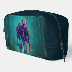SlipperyJoe angstaanjagende zombiefiguur geïsoleer Toilettasje