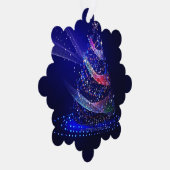 SlipperyJoe digitaal weergegeven kerstboom beau Ornament Kaart (Rechts)