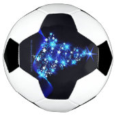 SlipperyJoe digitaal weergegeven kerstboom beau Voetbal (Gedraaid)