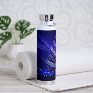 SlipperyJoe digitaal weergegeven kerstboom beau Waterfles