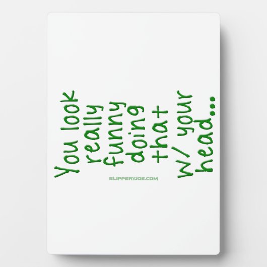 SlipperyJoe doet dat met je hoofd. Fotoplaat (voorkant)