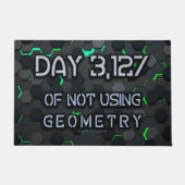 SlipperyJoe gebruikt geen geometrie die hexa in el Deurmat (Voorkant)