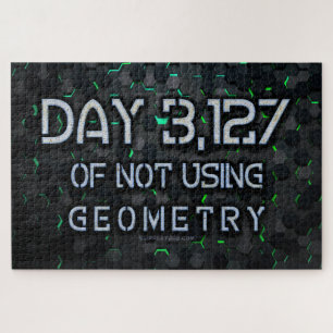 SlipperyJoe gebruikt geen geometrie die hexa in el Legpuzzel