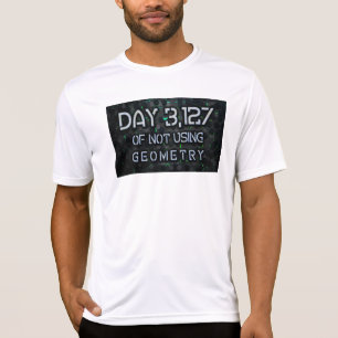 SlipperyJoe gebruikt geen geometrie die hexa in el T-shirt