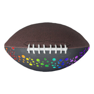 SlipperyJoe houdt van bellen rood oranje geel groe American Football