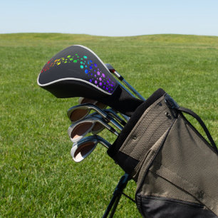 SlipperyJoe houdt van bellen rood oranje geel groe Golfheadcover