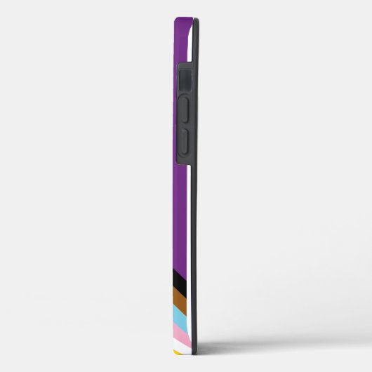 SlipperyJoe Intersex Progress Pride Flag regenboog Case-Mate iPhone Case (Achterkant / Links)