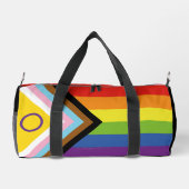 SlipperyJoe Intersex Progress Pride Flag regenboog Plunjezak (Achterkant)