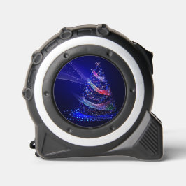 SlipperyJoe kerstboom digitaal doorschijnend rood Rolmaat