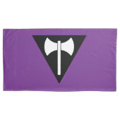 SlipperyJoe lesbische trots vlag krachtige homo fe Kussensloop (Voorkant)