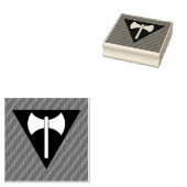 SlipperyJoe lesbische trots vlag krachtige homo fe Rubberstempel (Gestempeld)