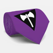 SlipperyJoe lesbische trots vlag krachtige homo fe Stropdas (Opgerold)