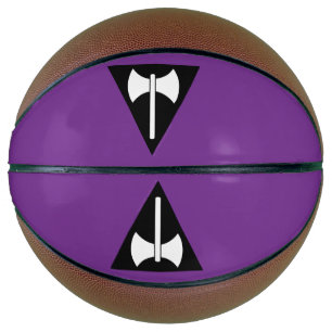 SlipperyJoe lesbische trotsvlag krachtig gay femin Basketbal