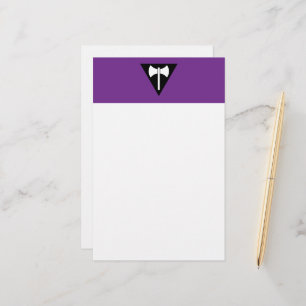 SlipperyJoe lesbische trotsvlag krachtig gay femin Briefpapier