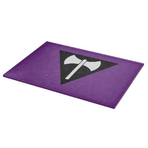 SlipperyJoe lesbische trotsvlag krachtig gay femin Snijplank