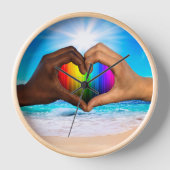 SlipperyJoe levendige regenbooggradiënt hart inter (Voorkant)