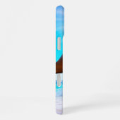 SlipperyJoe levendige regenbooggradiënt hart inter iPhone Hoesje (Rechterkant)