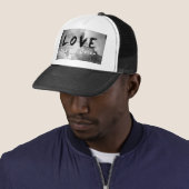 SlipperyJoe liefde heeft geen kleur ras huidtint g Trucker Pet (In situ)