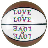 SlipperyJoe liefde is liefde druppelen smelten dyn Basketbal (Voorkant)