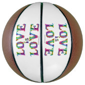 SlipperyJoe liefde is liefde druppelen smelten dyn Basketbal (Verticaal)