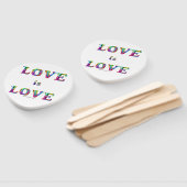 SlipperyJoe liefde is liefde druppelen smelten dyn Handwaaier (Niet-gemonteerd)