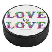 SlipperyJoe liefde is liefde druppelen smelten dyn Hockey Puck (3/4)