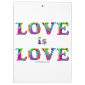 SlipperyJoe liefde is liefde druppelen smelten dyn Klembord (Achterkant)