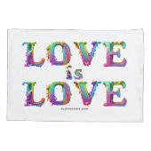 SlipperyJoe liefde is liefde druppelen smelten dyn Kussensloop (Achterkant)